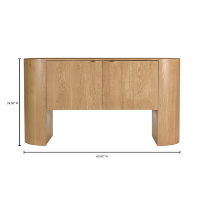 product image for Theo 2 Door Sideboard Small Natural 10 92