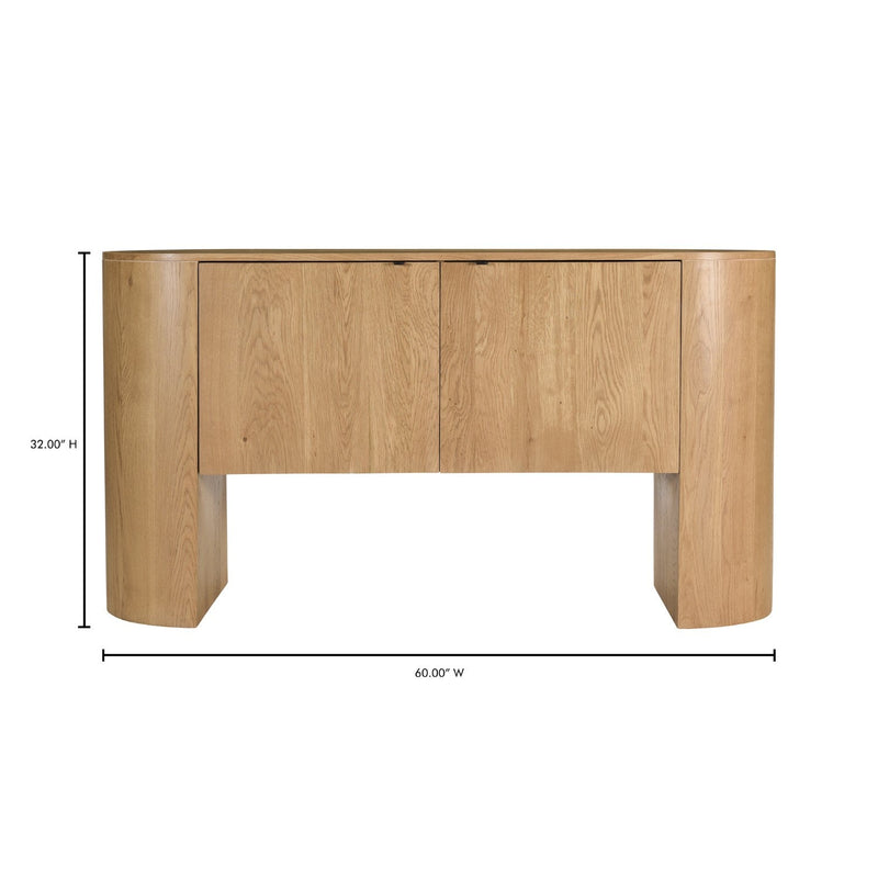 media image for Theo 2 Door Sideboard Small Natural 10 236