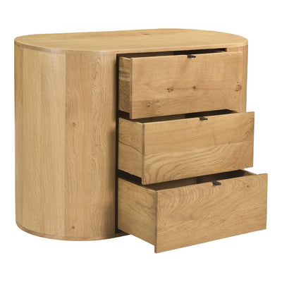 product image for Theo 3 Drawer Chest Natural 4 88