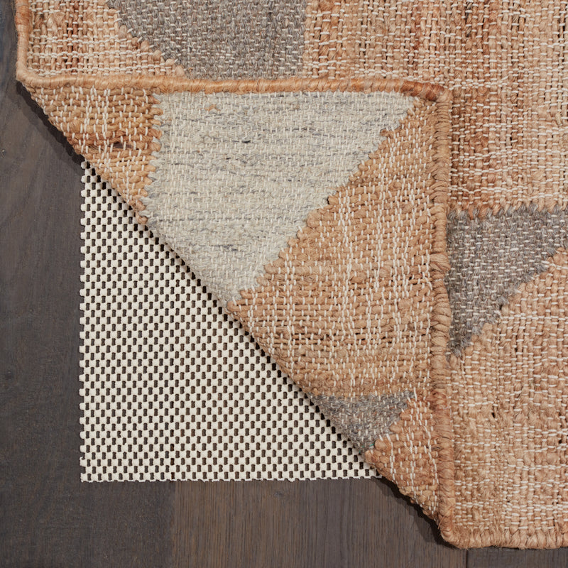 media image for Natural Open Weave Tan/Taupe Rug Pad 5 278