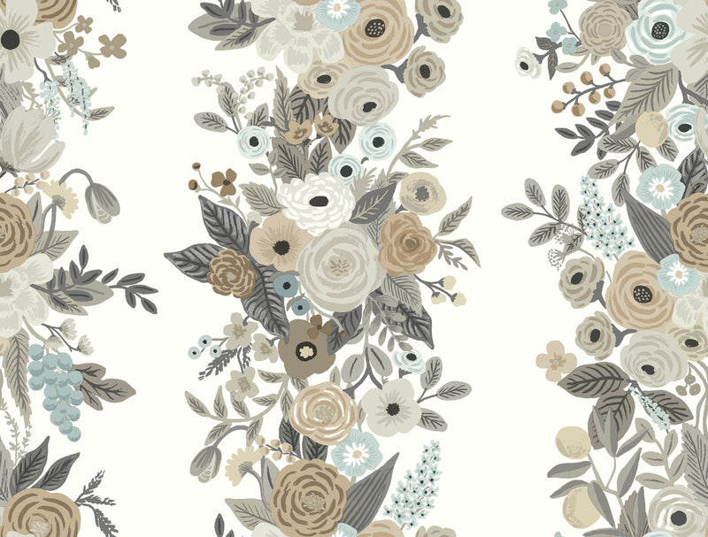 media image for Garden Party Trellis Wallpaper in Linen Multi from the Rifle Paper Co. 2nd Edition by York Wallcoverings 229