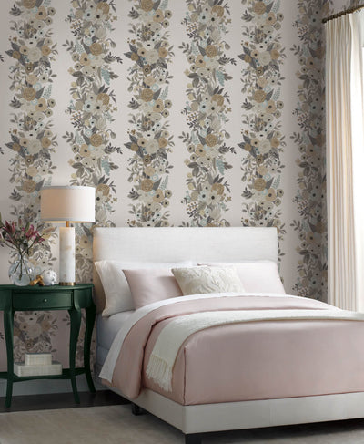 product image for Garden Party Trellis Wallpaper in Linen Multi from the Rifle Paper Co. 2nd Edition by York Wallcoverings 74