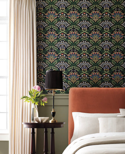 product image for Bramble Wallpaper in Black from the Rifle Paper Co. 2nd Edition by York Wallcoverings 14