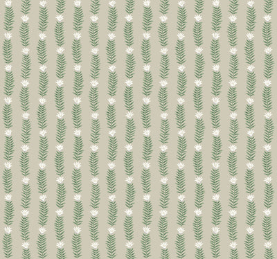 product image of sample eden wallpaper in linen from the rifle paper co 2nd edition by york wallcoverings 1 51