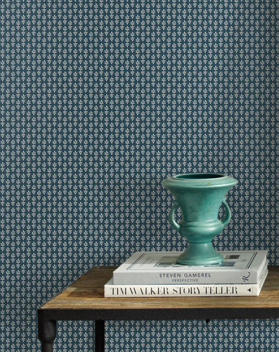 product image for Petal Wallpaper in Teal from the Rifle Paper Co. 2nd Edition by York Wallcoverings 36
