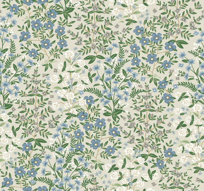 product image of sample wildwood garden wallpaper in linen from the rifle paper co 2nd edition by york wallcoverings 1 588