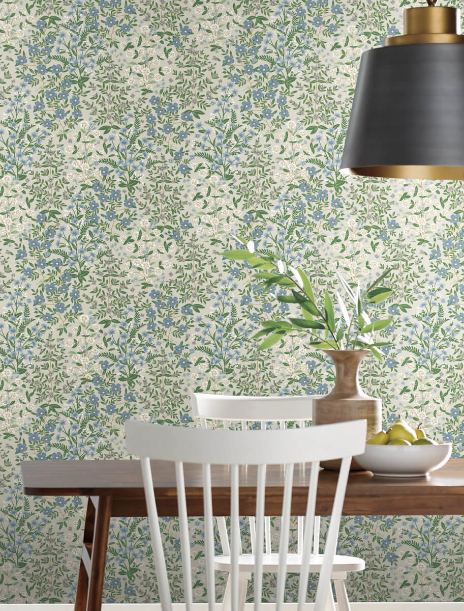 Shop Wildwood Garden Wallpaper in Linen from the Rifle Paper Co. 2nd ...