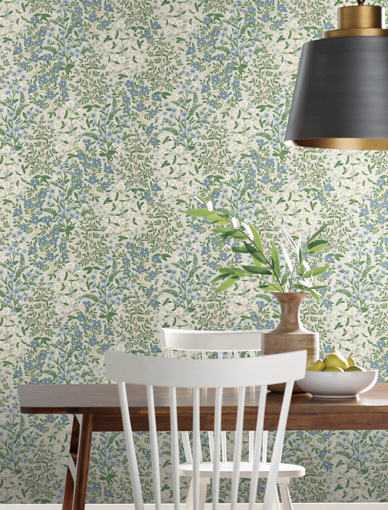 media image for Wildwood Garden Wallpaper in Linen from the Rifle Paper Co. 2nd Edition by York Wallcoverings 220