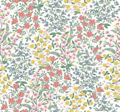 product image for Wildwood Garden Wallpaper in White from the Rifle Paper Co. 2nd Edition by York Wallcoverings 46