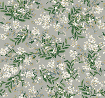 product image for Cornflower Wallpaper in Grey from the Rifle Paper Co. 2nd Edition by York Wallcoverings 12
