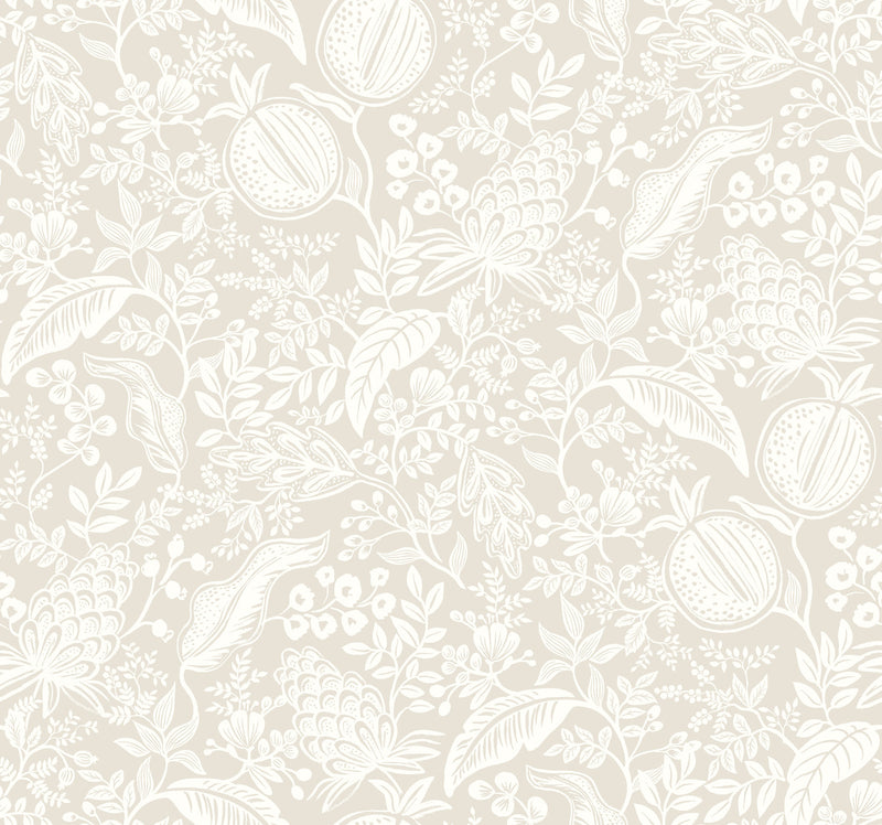 media image for Pomegranate Wallpaper in Beige/White from the Rifle Paper Co. 2nd Edition by York Wallcoverings 297