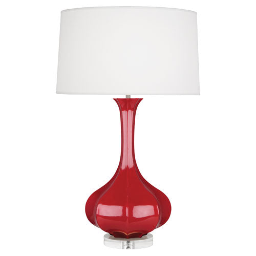 media image for pike 32 75h x 11 5w table lamp by robert abbey 26 289