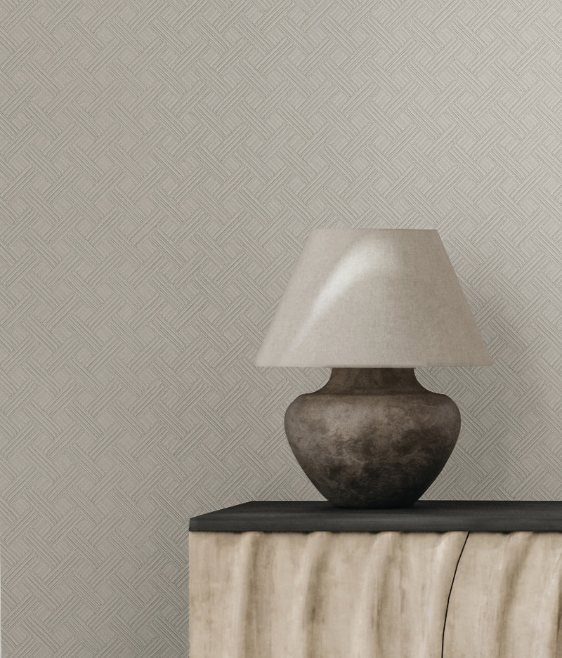 media image for Wickwork Pearl Trax Wallpaper from the Industrial Interiors III Collection 29