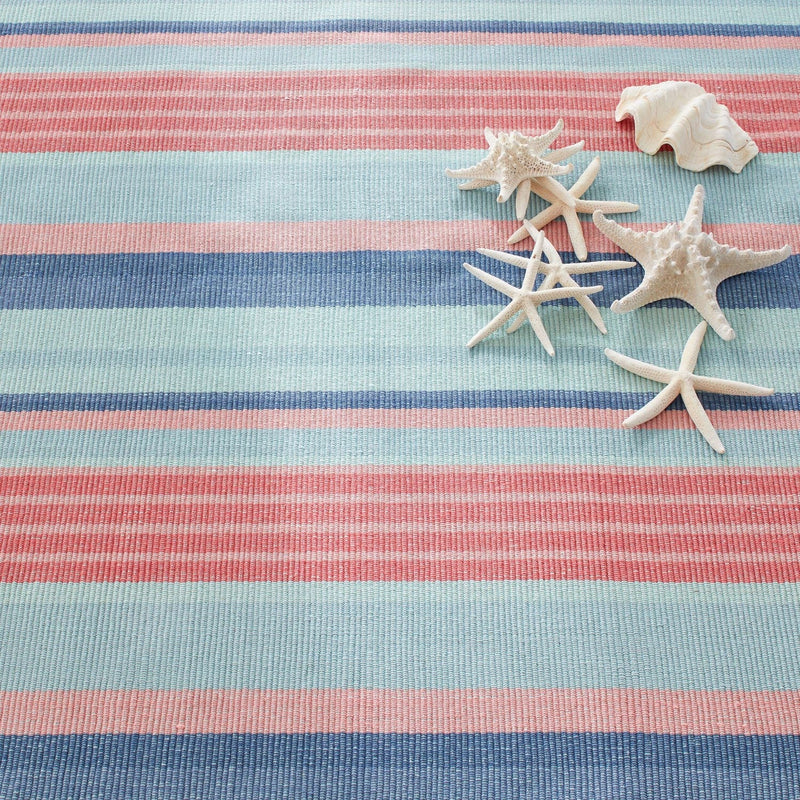 media image for aruba stripe woven cotton rug by annie selke da1089 2512 2 255