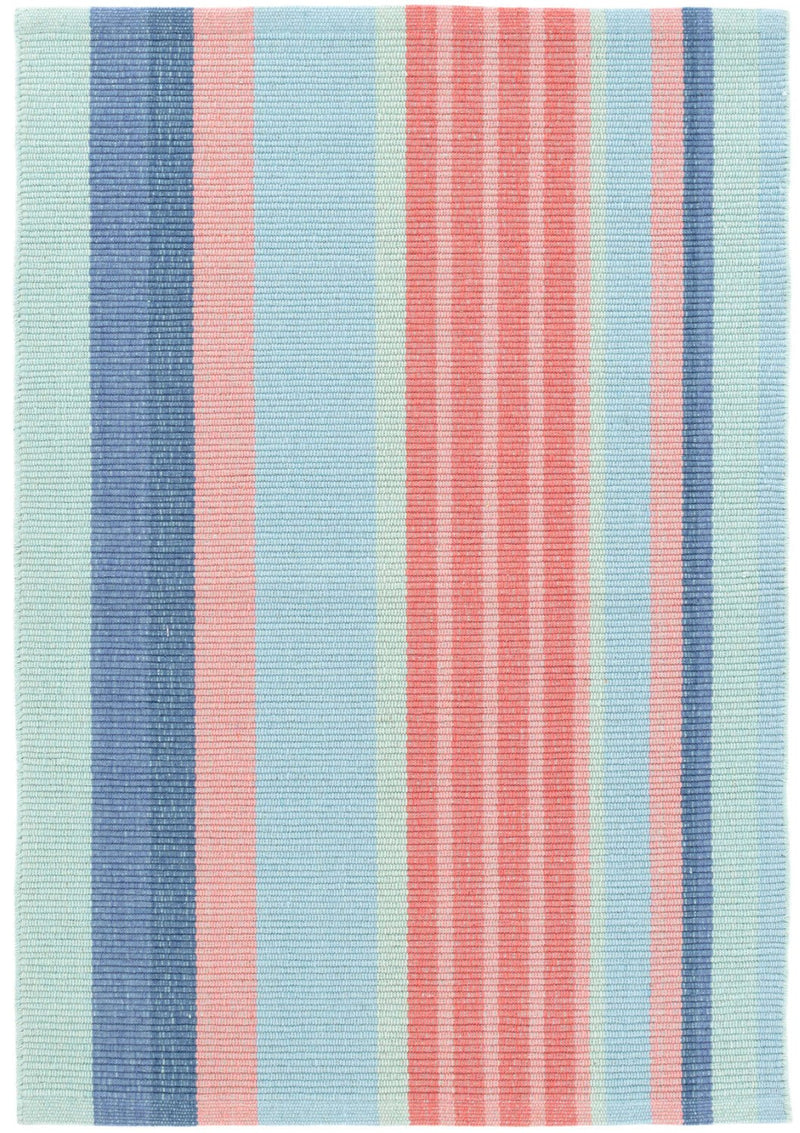 media image for aruba stripe woven cotton rug by annie selke da1089 2512 1 235