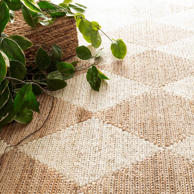product image for harwich natural woven jute rug by annie selke da1156 258 2 91