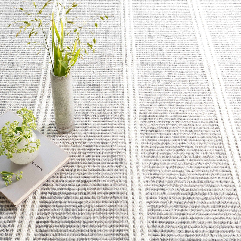 media image for malta grey woven wool rug by annie selke da1337 1014 1 27