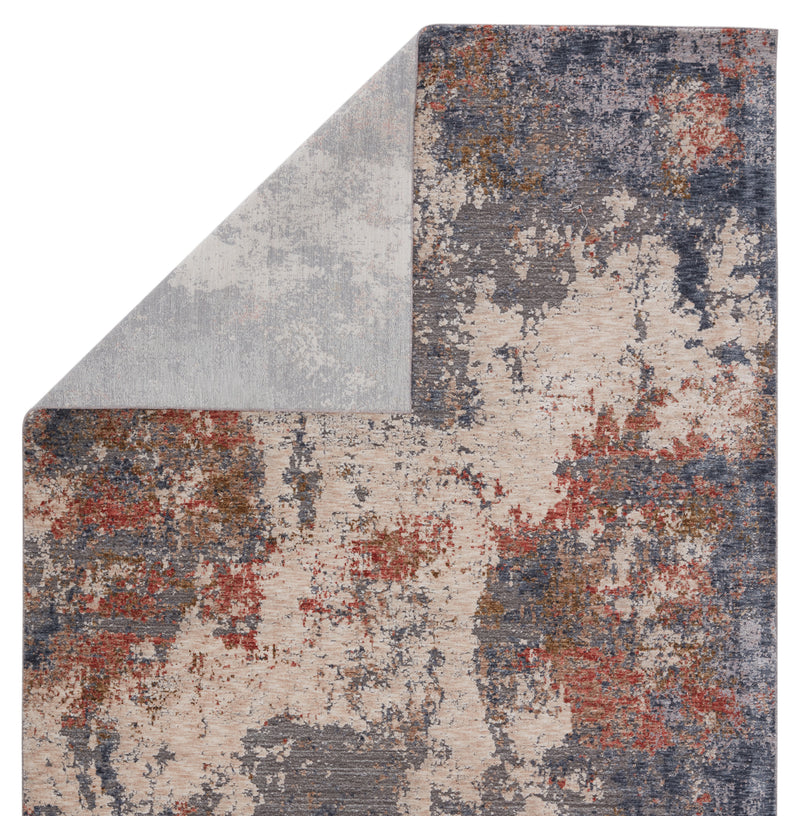 media image for Hemet Abstract Rug in Blue & Red 230