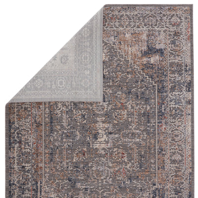 product image for Valle Medallion Rug in Gray & Cream 73