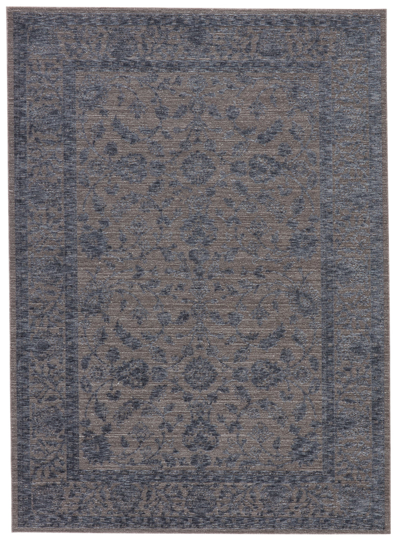 media image for Indio Oriental Rug in Blue & Gray 297