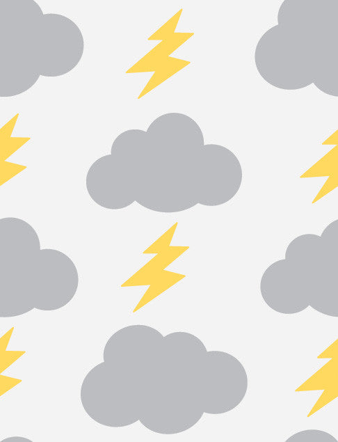 media image for Rainbolts Wallpaper in Daylight design by Aimee Wilder 292