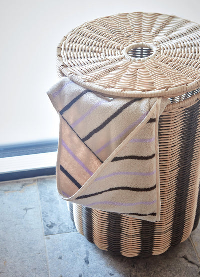 product image for raita hooded towel purple clay brown 2 69