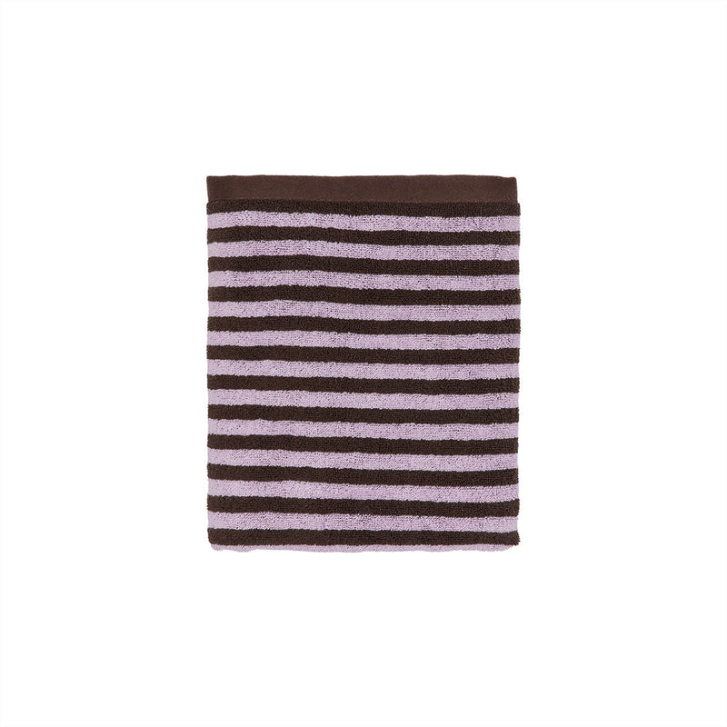 media image for raita towel mini purple brown 1 286