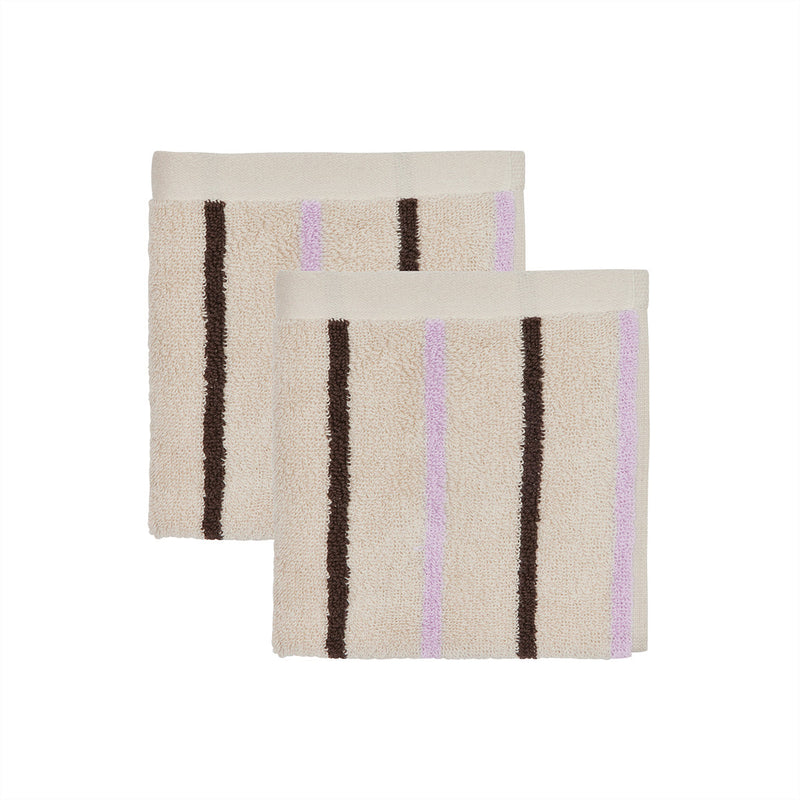 media image for raita wash cloth pack of 2 clay brown 1 266
