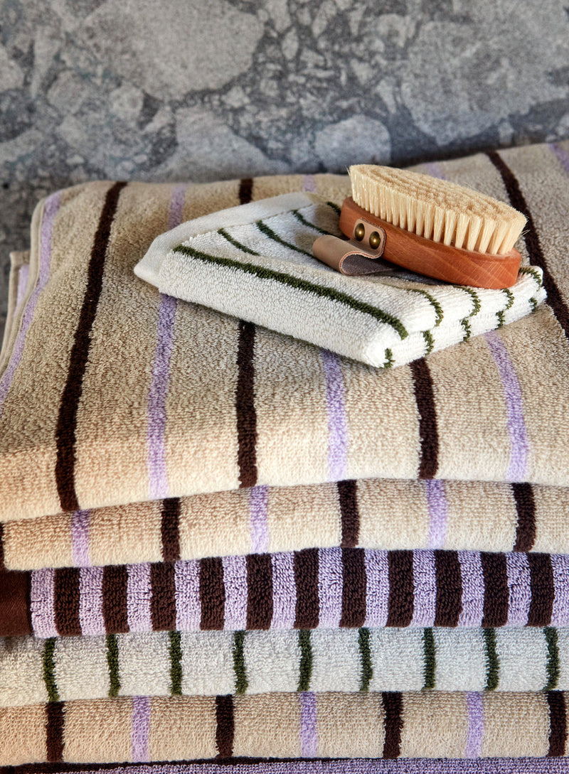 media image for raita towel medium purple brown 3 245