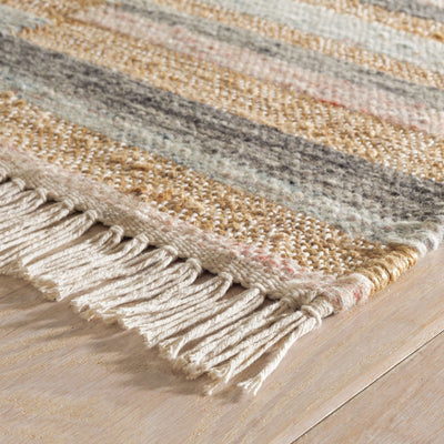 product image for ravel stripe blue handwoven wool rug by dash albert da1931 1014 2 87