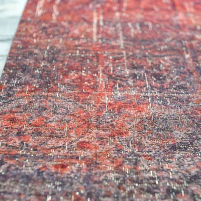 product image for Red Fado Granite-Inspired Area Rug 94