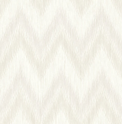 product image for Regent Flamestitch Stringcloth Wallpaper in Winter Fog and Eggshell from the Luxe Retreat Collection by Seabrook Wallcoverings 33