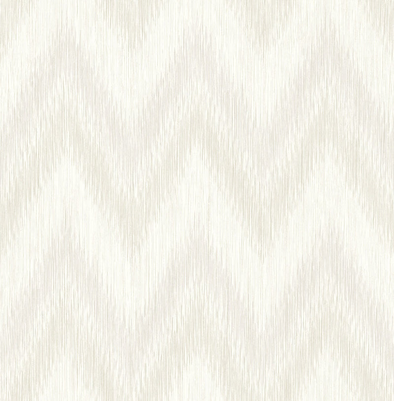 media image for Regent Flamestitch Stringcloth Wallpaper in Winter Fog and Eggshell from the Luxe Retreat Collection by Seabrook Wallcoverings 257