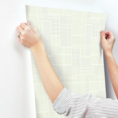 product image for Remodel Wallpaper in White from the Geometric Resource Collection by York Wallcoverings 87