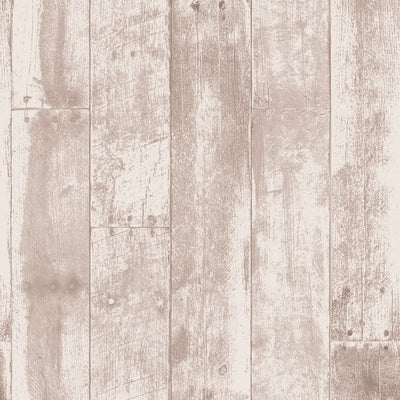 product image for Repurposed Wood Self-Adhesive Wallpaper (Single Roll) in Rustic Oak by Tempaper 4