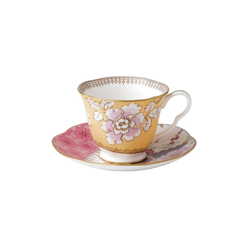 media image for butterfly bloom teacup saucer set by wedgwood 5c107800054 3 280