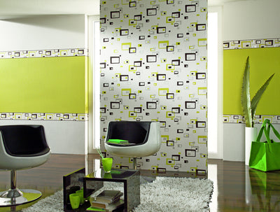 product image for Retro Blocks Wallpaper design by BD Wall 70