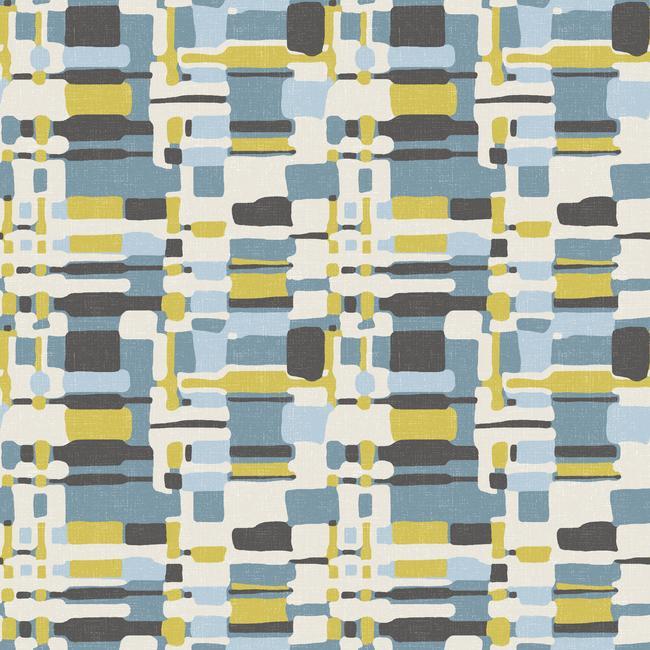 media image for Retro Plaid Peel & Stick Wallpaper in Multi by RoomMates for York Wallcoverings 249
