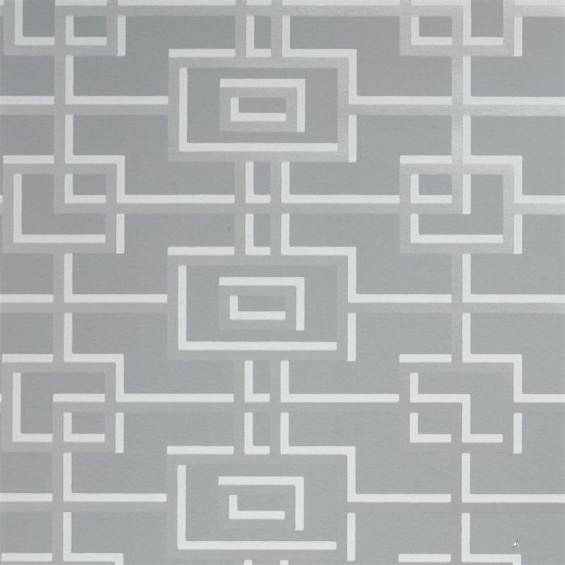 media image for Rheinsberg Wallpaper in Zinc from the Zardozi Collection by Designers Guild 284
