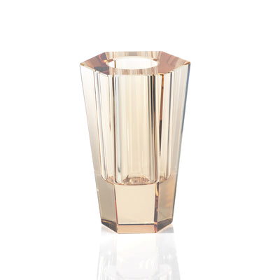 product image of Rita Amber Crystal Vase by Panorama City 595