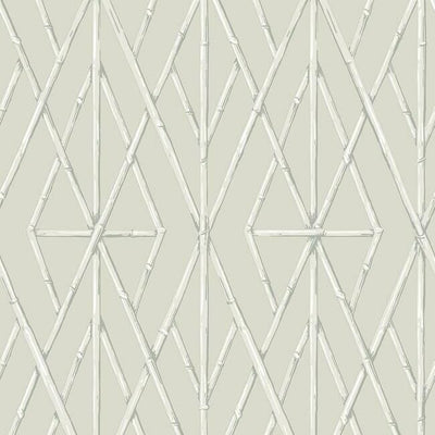 product image of Riviera Bamboo Trellis Wallpaper in Sand from the Water's Edge Collection by York Wallcoverings 512