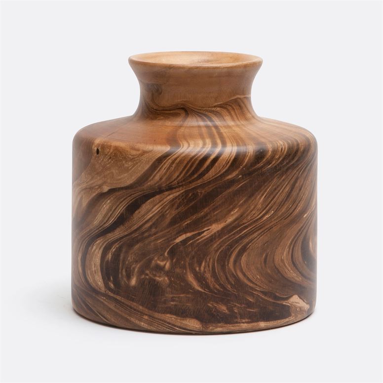 media image for Rivka Small Mango Wood Vases, Set of 2 236