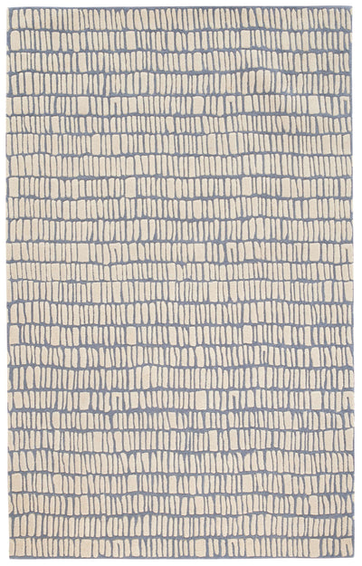 product image for roark pewter blue tufted wool rug by dash albert da1861 912 1 92