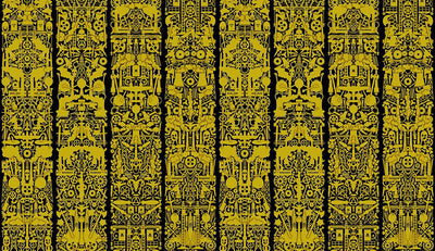 product image for Robber Baron Wallpaper in Metallic Gold design by Studio Job for NLXL Lab 40