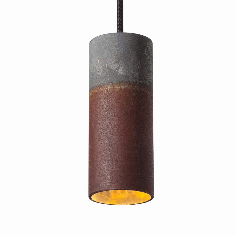 media image for Roest Vertical Rust/Zinc Pendant in Various Sizes 230