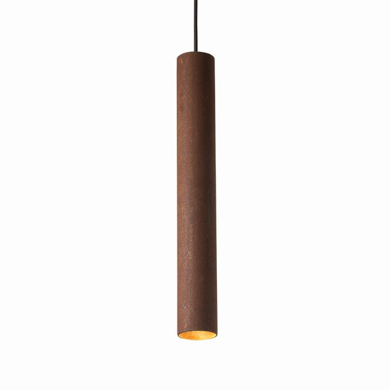 media image for Roest Vertical Rust Pendant in Various Sizes 222