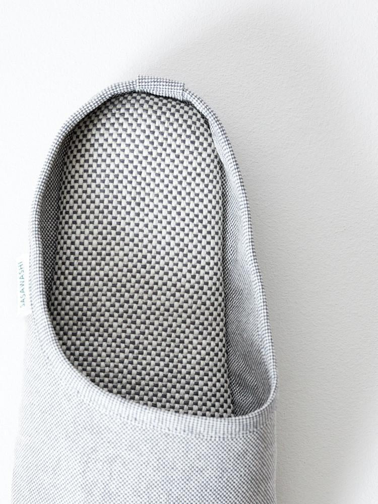 media image for sasawashi room shoes grey in various sizes 3 285