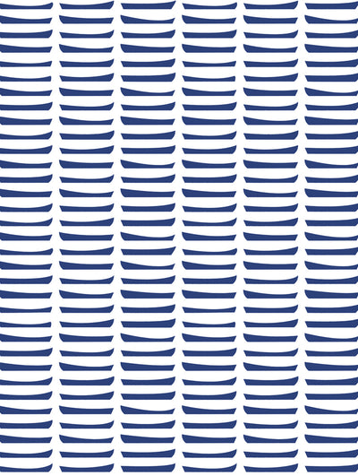 product image of Row Wallpaper in Navy by Marley + Malek Kids 544