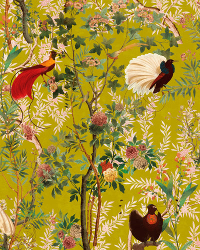 product image of Royal Garden Wallpaper in Green from the Wallpaper Compendium Collection by Mind the Gap 56