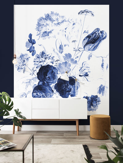 product image for Royal Blue Flowers 044 Wallpaper Panel XL by KEK Amsterdam 73